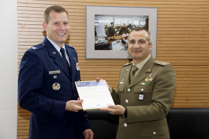 Change of Command at CSU Ramstein
